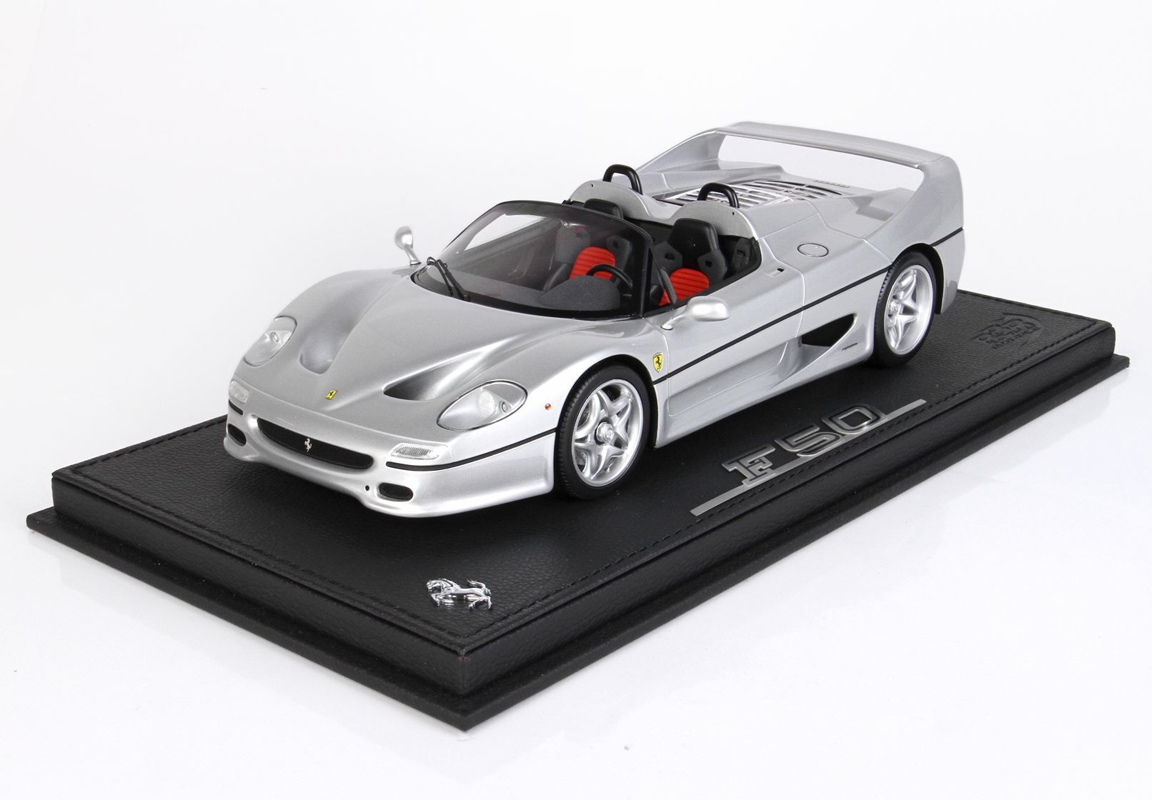 FERRARI F50 COUPE 1995 VERSIONE SPIDER ARGENTO NURBURGRING METALLIZZATO - Vroomi