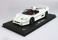 FERRARI F50 COUPE 1995 VERSIONE SPIDER BIANCO AVUS RUOTE RACE - Vroomi