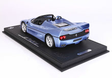 FERRARI F50 COUPE 1995 VERSIONE SPIDER AZZURRO CALIFORNIA METALLIZZATO - Vroomi