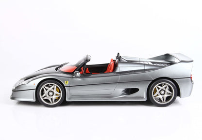 FERRARI F50 COUPE 1995 VERSIONE SPIDER GRIGIO FERRO METALLIZZATO - Vroomi