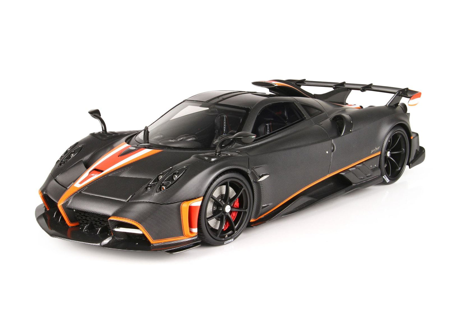 PAGANI IMOLA 2020 FIBRA DI CARBONIO OPACA NERA - Vroomi