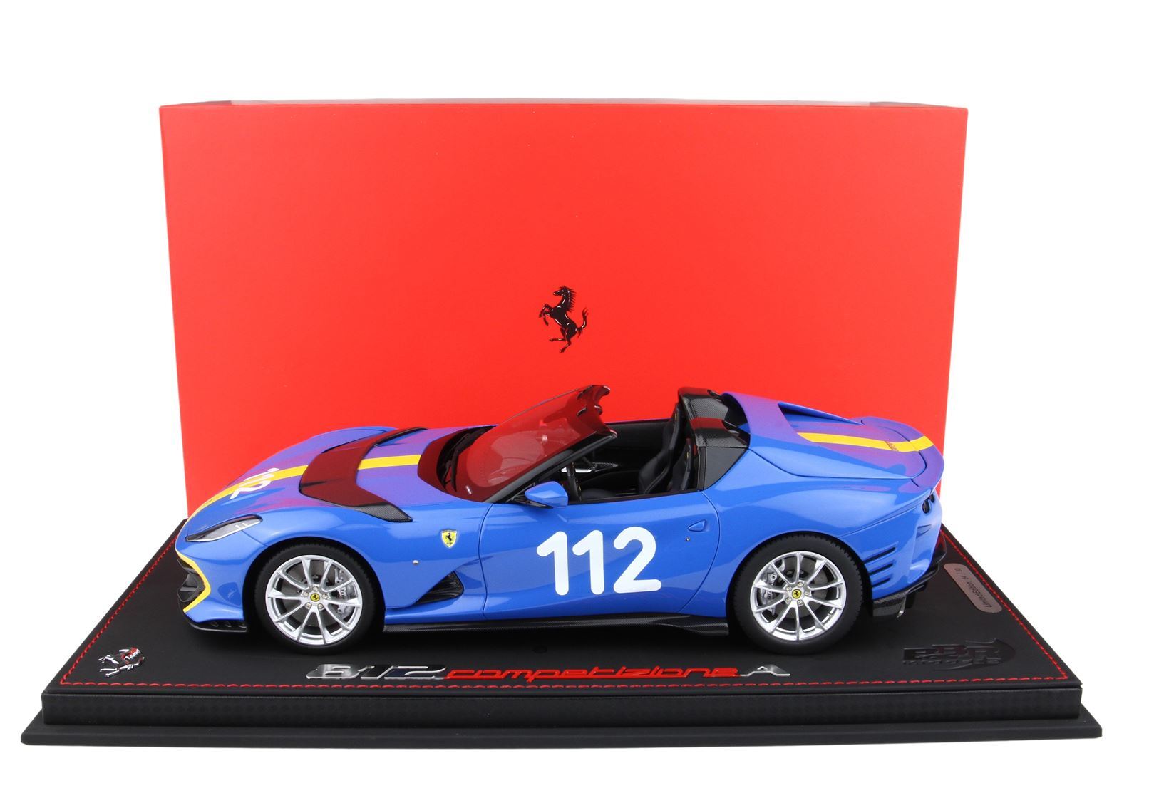 FERRARI 812 COMPETIZIONE A FRENCH RACING BLUE - Vroomi