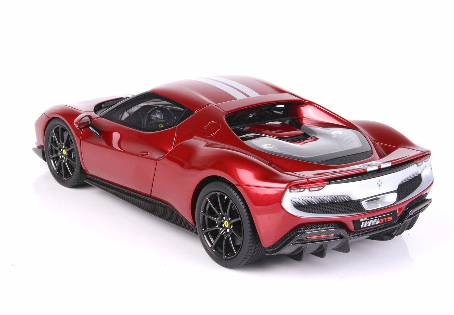 FERRARI 296 ASSETTO FIORANO ROSSO FIORANO METALLIZZATO - Vroomi