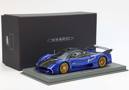 PAGANI HUAYRA R NERO OPACO E BLU FRANCIA - Vroomi