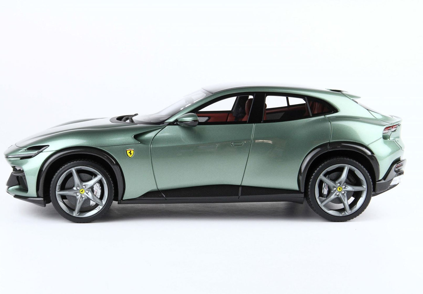 FERRARI PUROSANGUE PIERO FERRARI BASE CARBONIO VERDE DORA - PACCHETTO SPECIALE - Vroomi