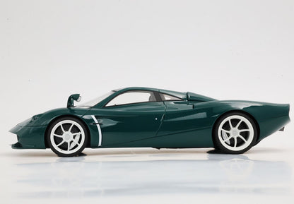 PAGANI HUAYRA CODALUNGA VERDE BRITISH RACING - Vroomi