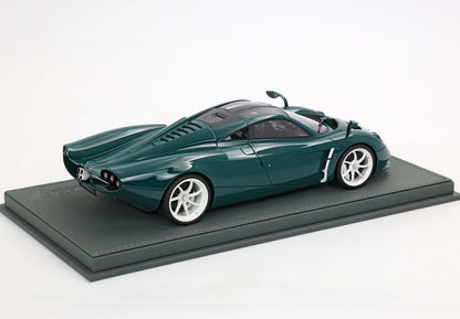 PAGANI HUAYRA CODALUNGA VERDE BRITISH RACING - Vroomi
