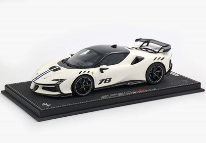 FERRARI SF90 XX STRADALE BIANCO ITALIA OPACO N.78 - Vroomi