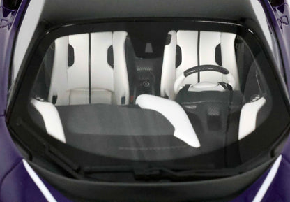 FERRARI SF90 XX STRADALE VIOLET21 - TETTO NERO - INTERNI BIANCHI - Vroomi