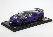 FERRARI SF90 XX STRADALE VIOLET21 - TETTO NERO - INTERNI BIANCHI - Vroomi