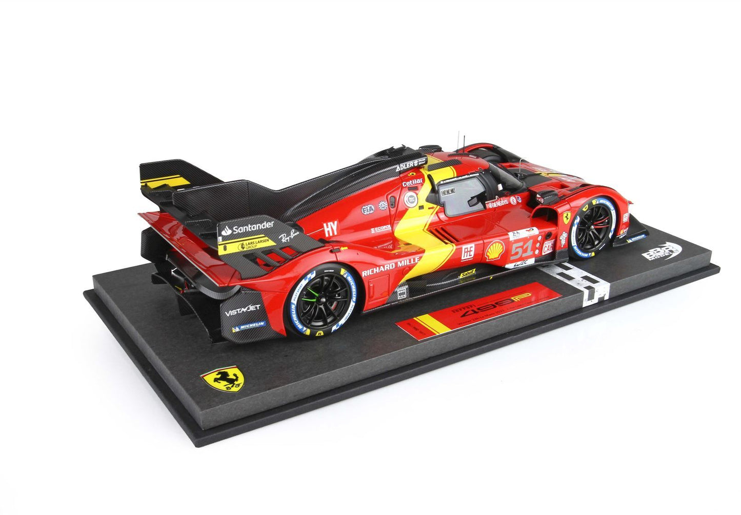 FERRARI 499P VINCITRICE DELLA 24 ORE DI LE MANS 2023 AUTO N.51 - Vroomi