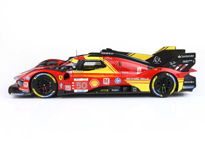 FERRARI 499P AUTO N. 50 - VINCITRICE DELLA 24 ORE DI LE MANS 2024 FUOCO NIELSEN MOLINA - Vroomi