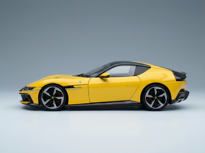 FERRARI - 12CILINDRI 2024 - WITH SHOWCASE - NUMBERED ONE BY ONE - GIALLO MODENA - YELLOW