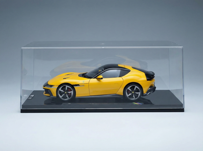 FERRARI - 12CILINDRI 2024 - WITH SHOWCASE - NUMBERED ONE BY ONE - GIALLO MODENA - YELLOW