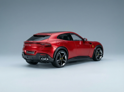 FERRARI - PUROSANGUE 2022 - WITH SHOWCASE - NUMBERED ONE BY ONE - ROSSO MAGMA - RED MET